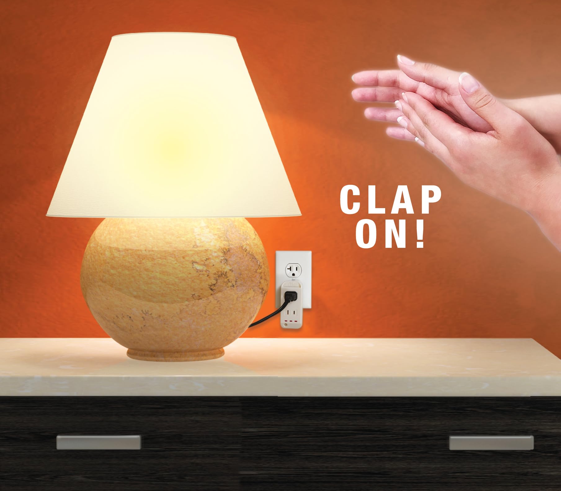 The Clapper โ Sound Activated Light Switch