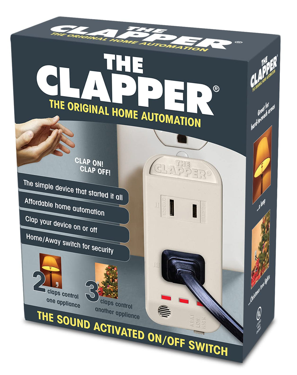 The Clapper – Sound Activated Light Switch