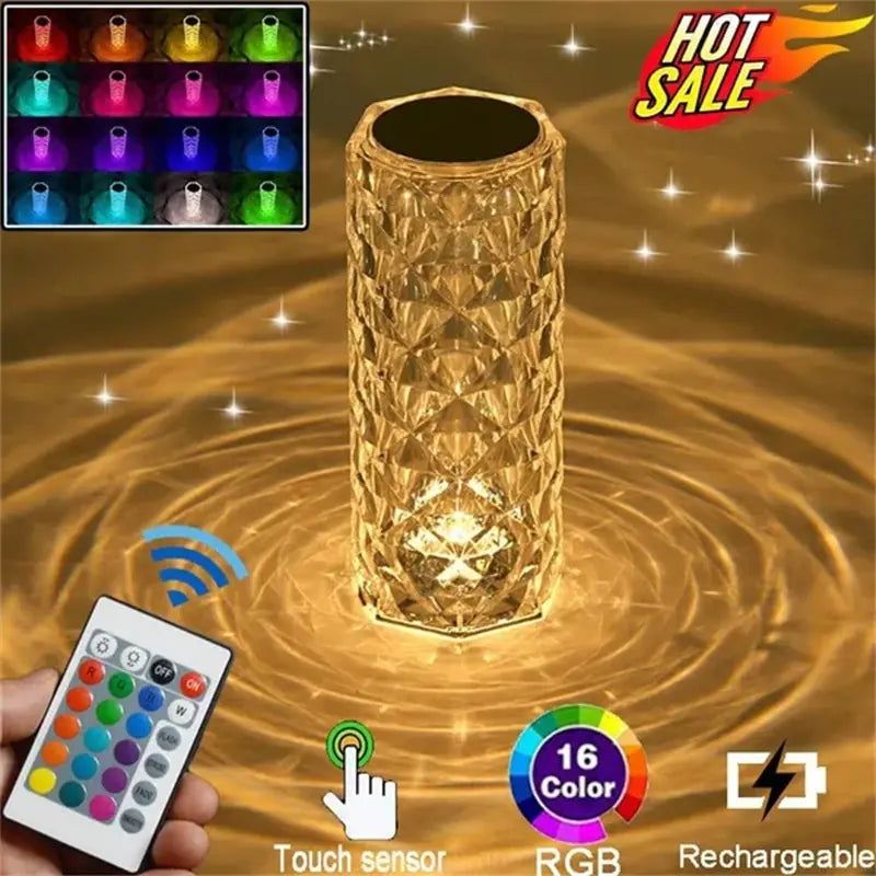 Crystal LED Mood Lamp
