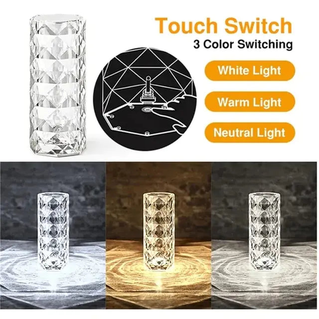 Crystal LED Mood Lamp